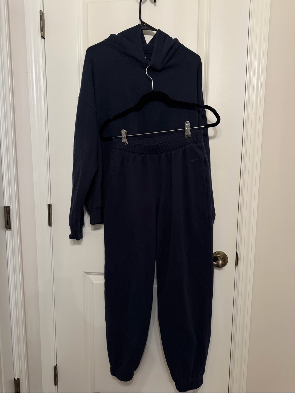 Navy Blue Hollister Sweat Set